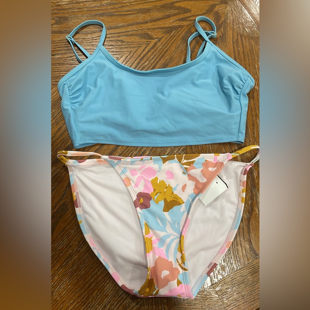 Target Blue Floral Bikini